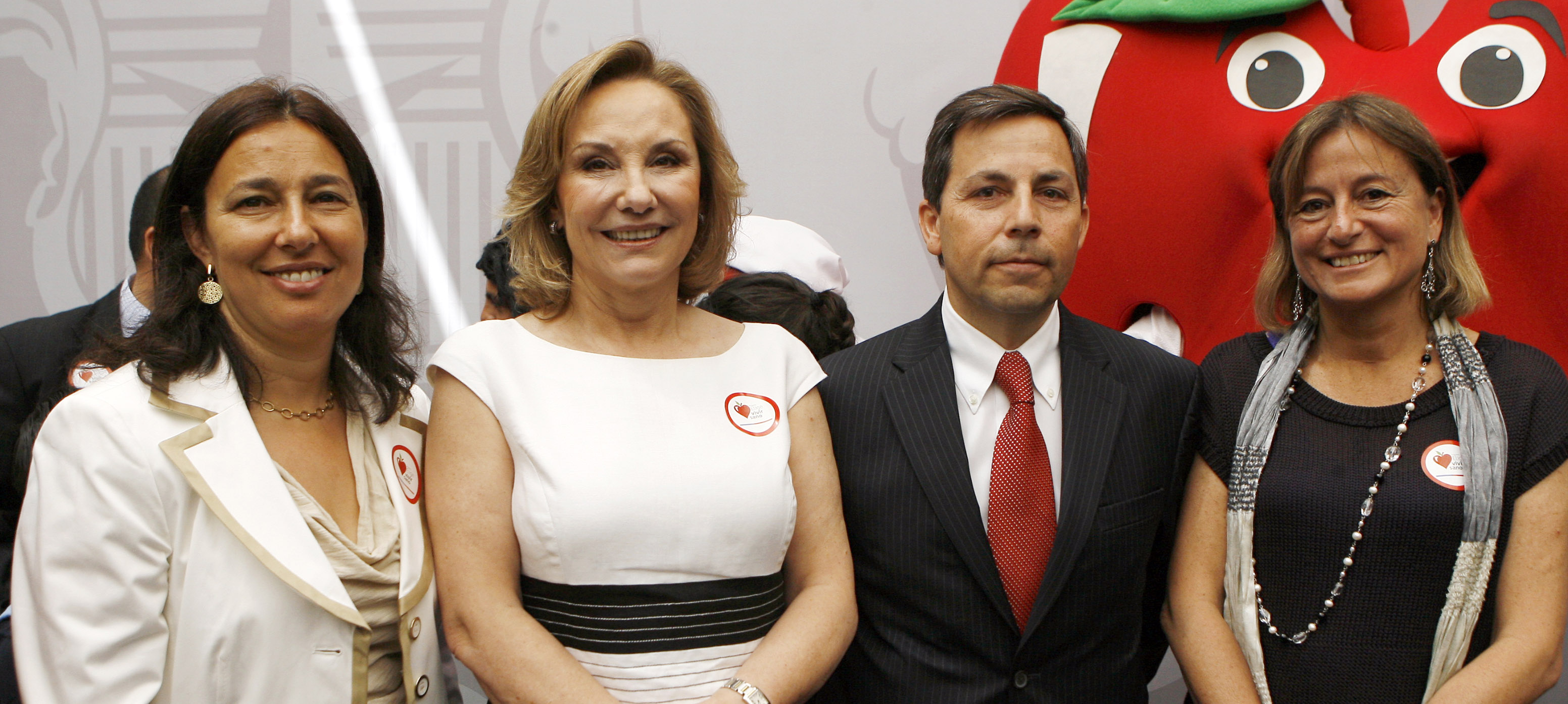 Pauline Kantor_Primera Dama_Sebastian E._ Ministra Medio Ambiente_